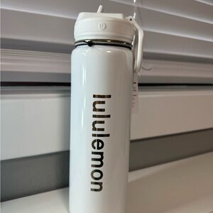 Lululemon White Water Bottle